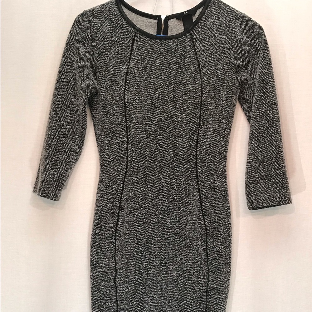 H&M XS Gray Dress #B043